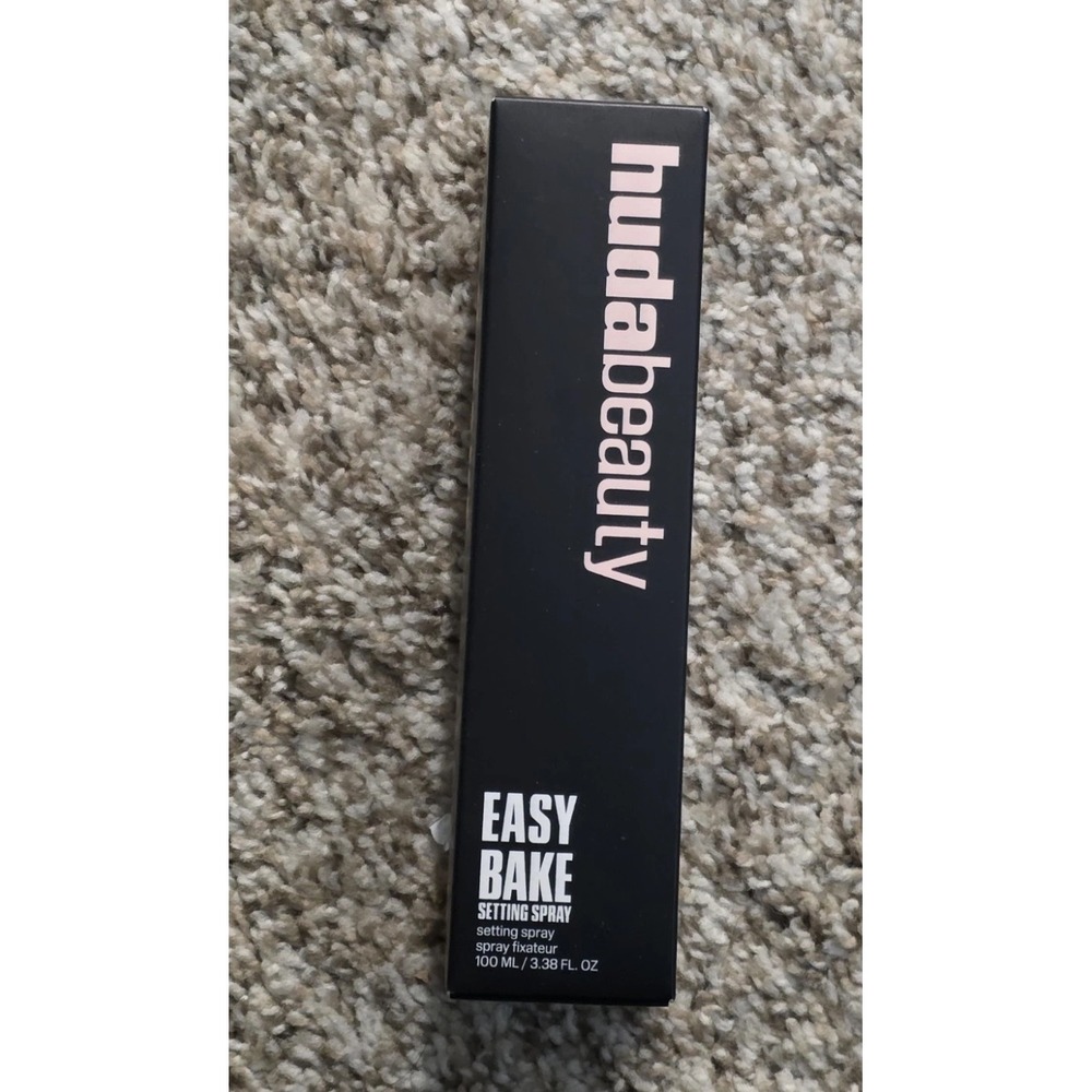 Huda Beauty Easy Bake Setting Spray 100ml Matte Finish Long Lasting Makeup Mist